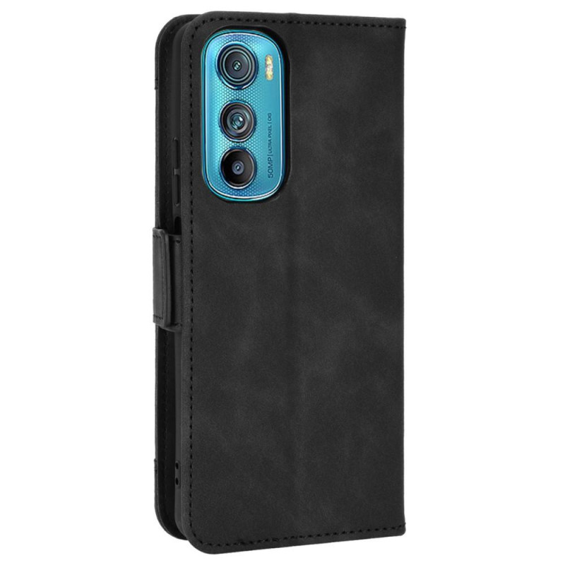 Wallet Stand Phone Case for Motorola Edge 30 5G - Black