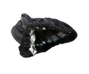 2 st Skydd Hjul Barnvagn Oxford-tyg mot smuts storlek L för 17-25cm framhjul