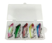 5 st Fiskedrag naturtrogen simning Sjunkande Minnow bete sötvatten saltvatten