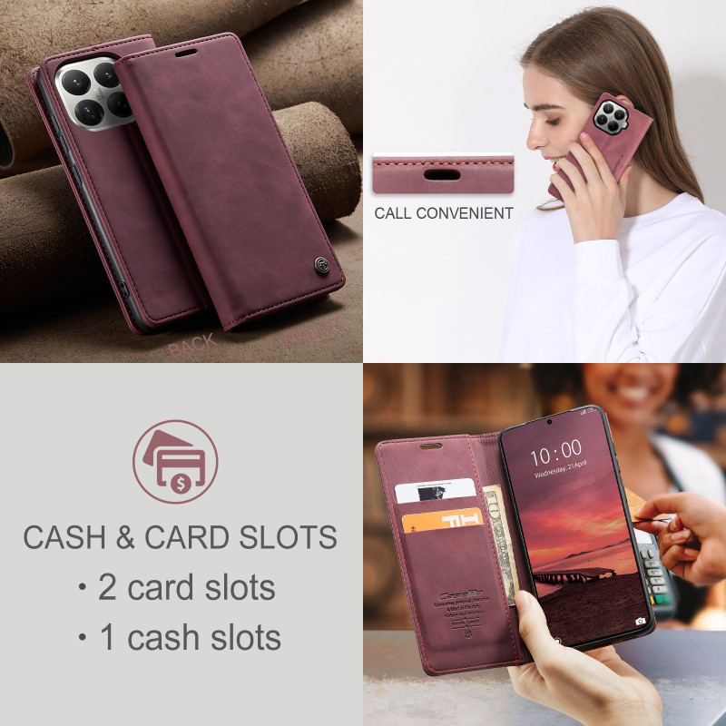 CASEME For Xiaomi 17T Phone Wallet Case