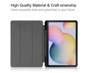 Slim Fit Cover Fodral Till Samsung Galaxy Tab S7 / S8 - Svart