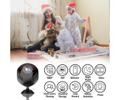 Intelligent WiFi-kamera Uppspelning i realtid Panoramautsikt Övervakningskamera