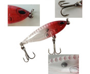 5 st Fiskedrag Sötvatten Havsfiske Flytande Minnow hårt bete med skallra