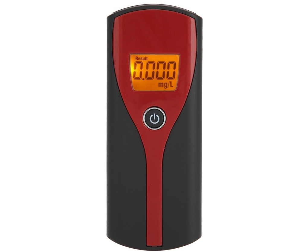 Digital alkoholtestare detektor Beröringsfri rattfylleri alkotestare alkometer