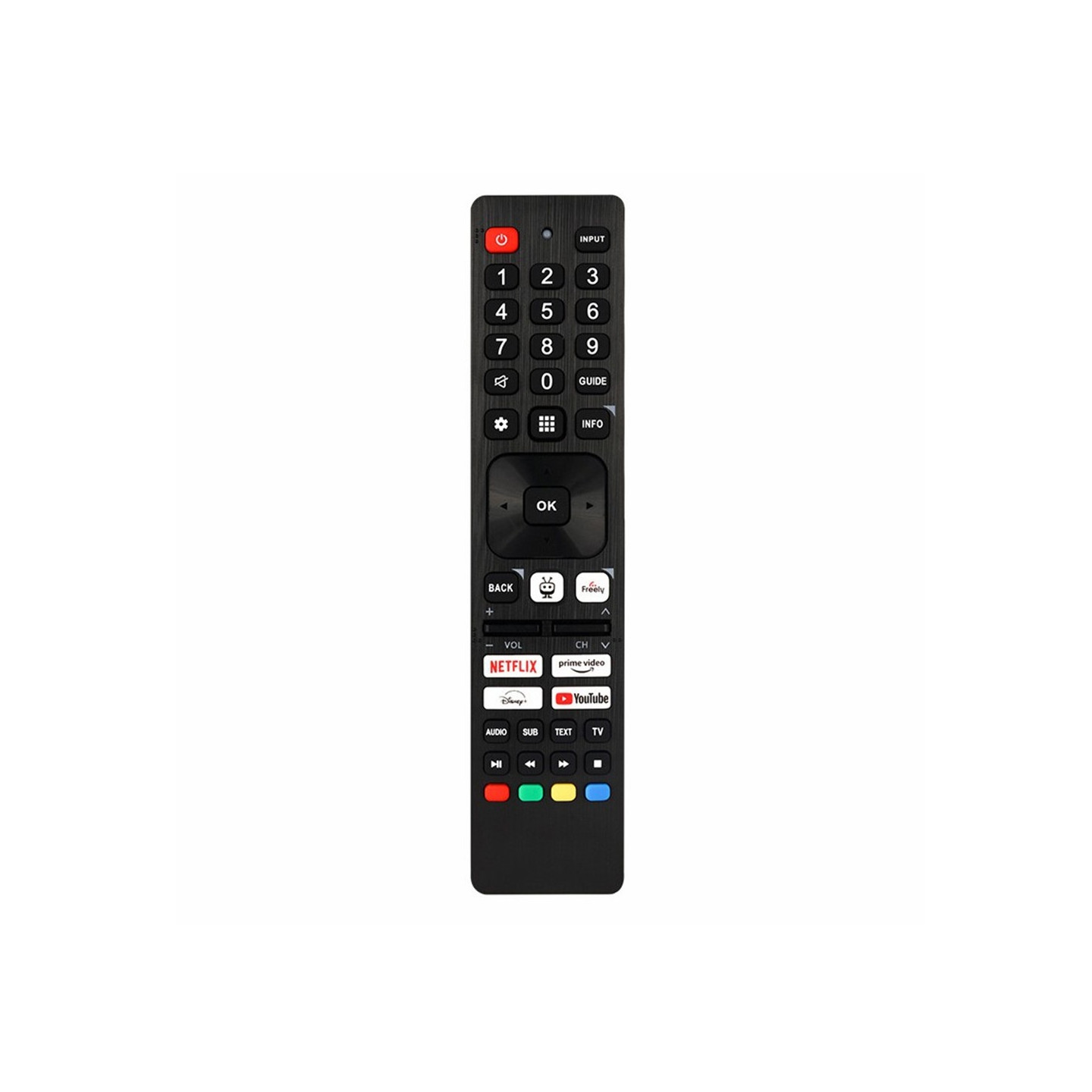TV-fjernkontroll erstatning for RMC0155N for Sharp TV