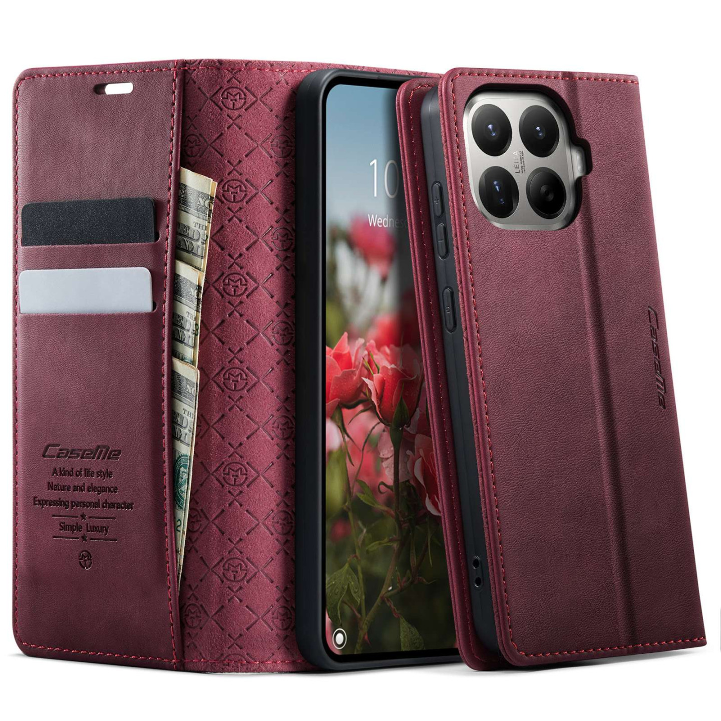 CASEME Til Xiaomi 17T Lommebokdeksel