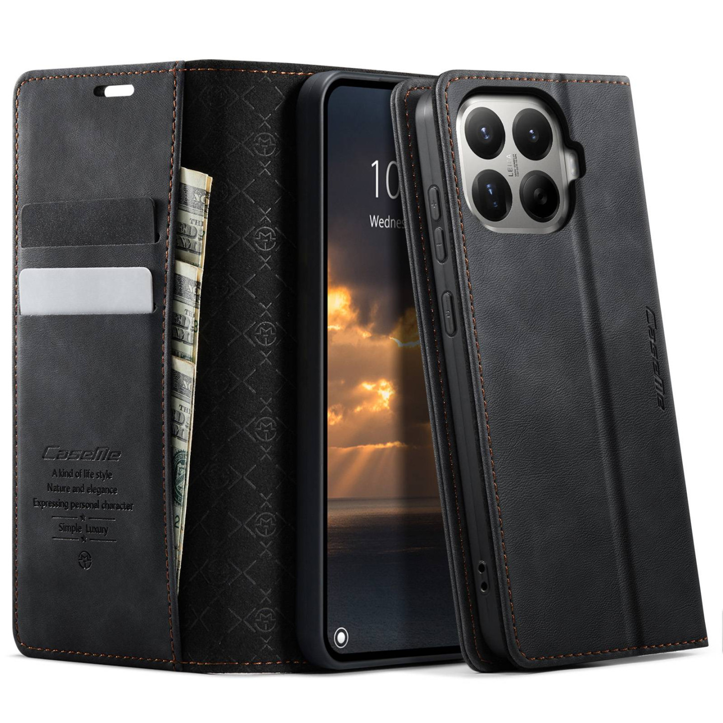 CASEME Xiaomi 17T Lompakkokotelo