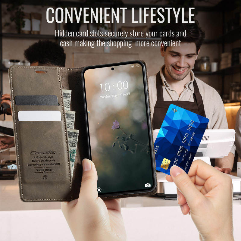 CASEME Til Xiaomi 17T Lommebokdeksel