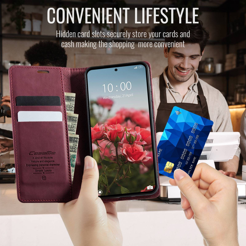 CASEME Xiaomi 17T Lompakkokotelo