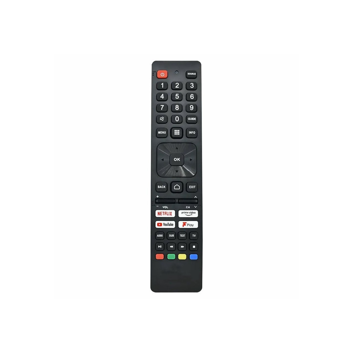TV fjernbetjening Erstatning til RMC0137N til Sharp TV