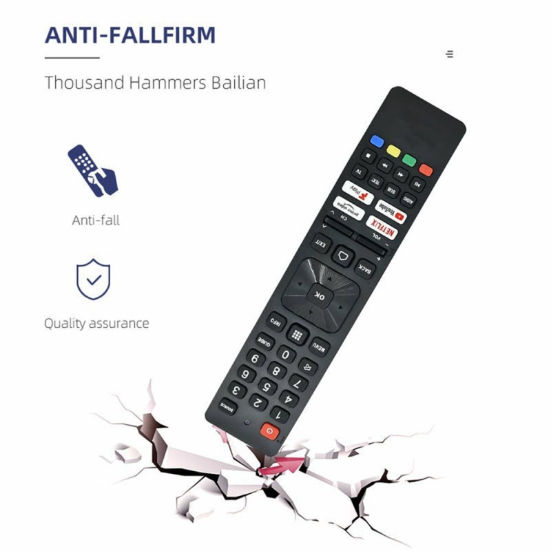 TV fjernbetjening Erstatning til RMC0137N til Sharp TV
