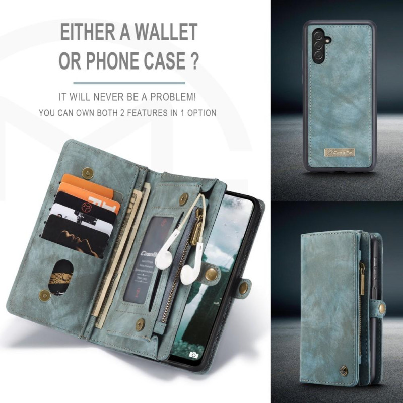 CASEME for Samsung Galaxy A13 5G / A04s 4G 2 - in - 1 Detachable - Blue