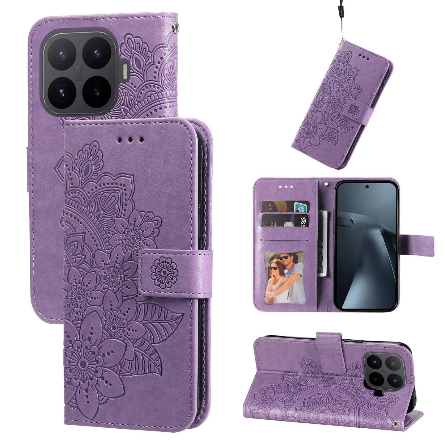 Til Xiaomi 17T Lommebokdeksel Mandala