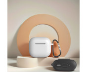 För AirPods 4 5st Tillbehör Fodral förvaringsbox halsrem hörlurshållare nyckelring - Lila