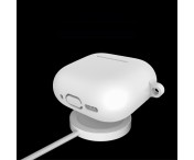 För AirPods 4 5st Tillbehör Fodral förvaringsbox halsrem hörlurshållare nyckelring - Lila