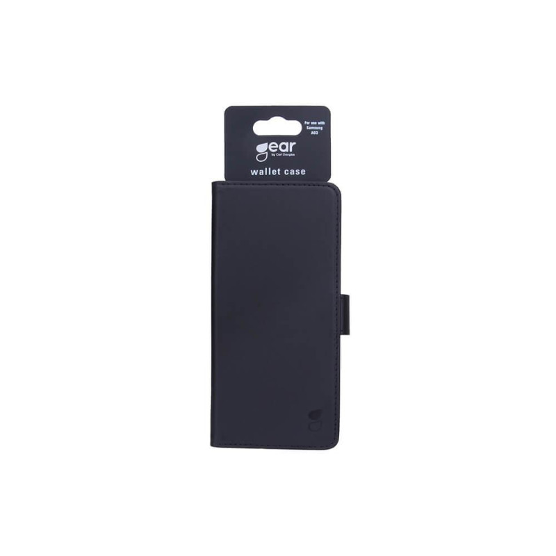 GEAR Walletcase Black for Samsung Galaxy A03