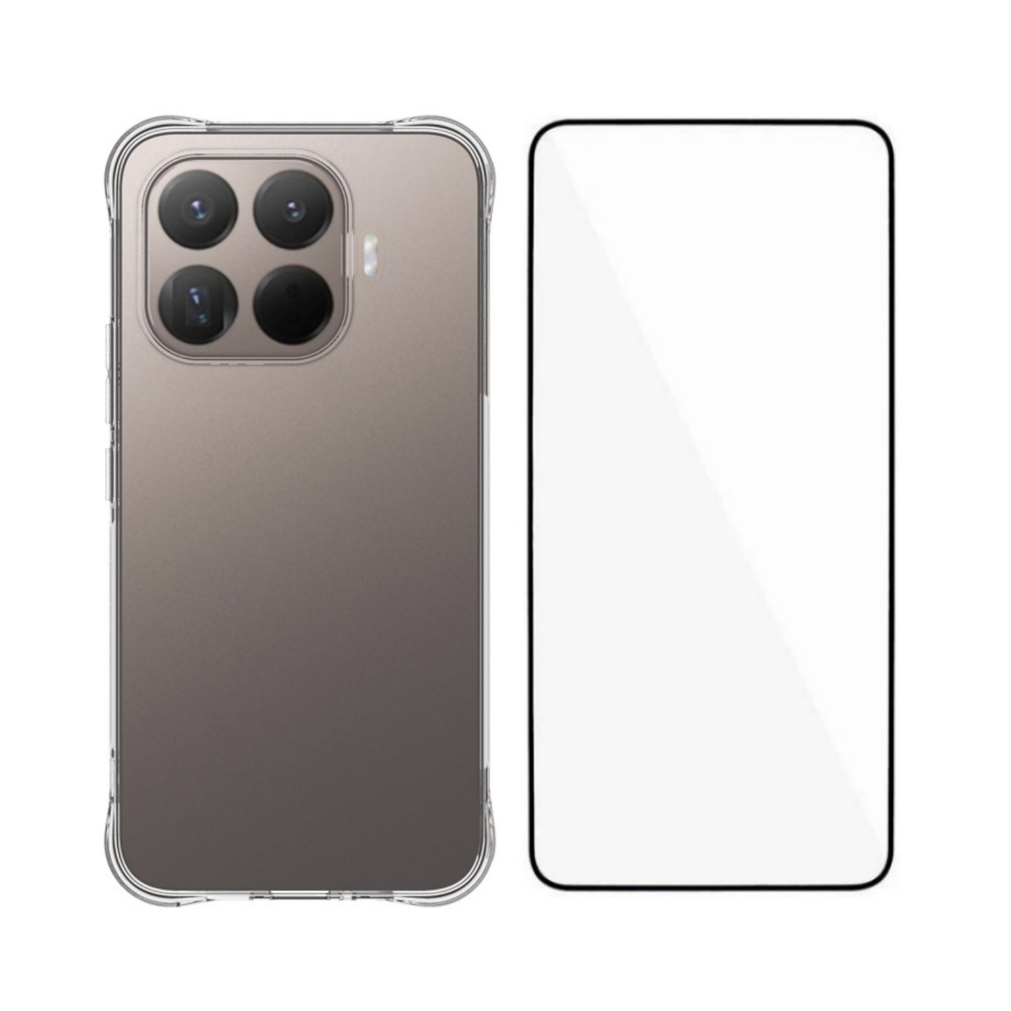 WANLONFENG For Xiaomi 17T Pro Phone Case with Screen Protector