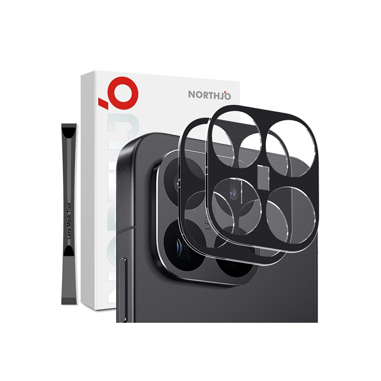 NORTHJO For Xiaomi 17T Pro Camera Lens Protector 2 x