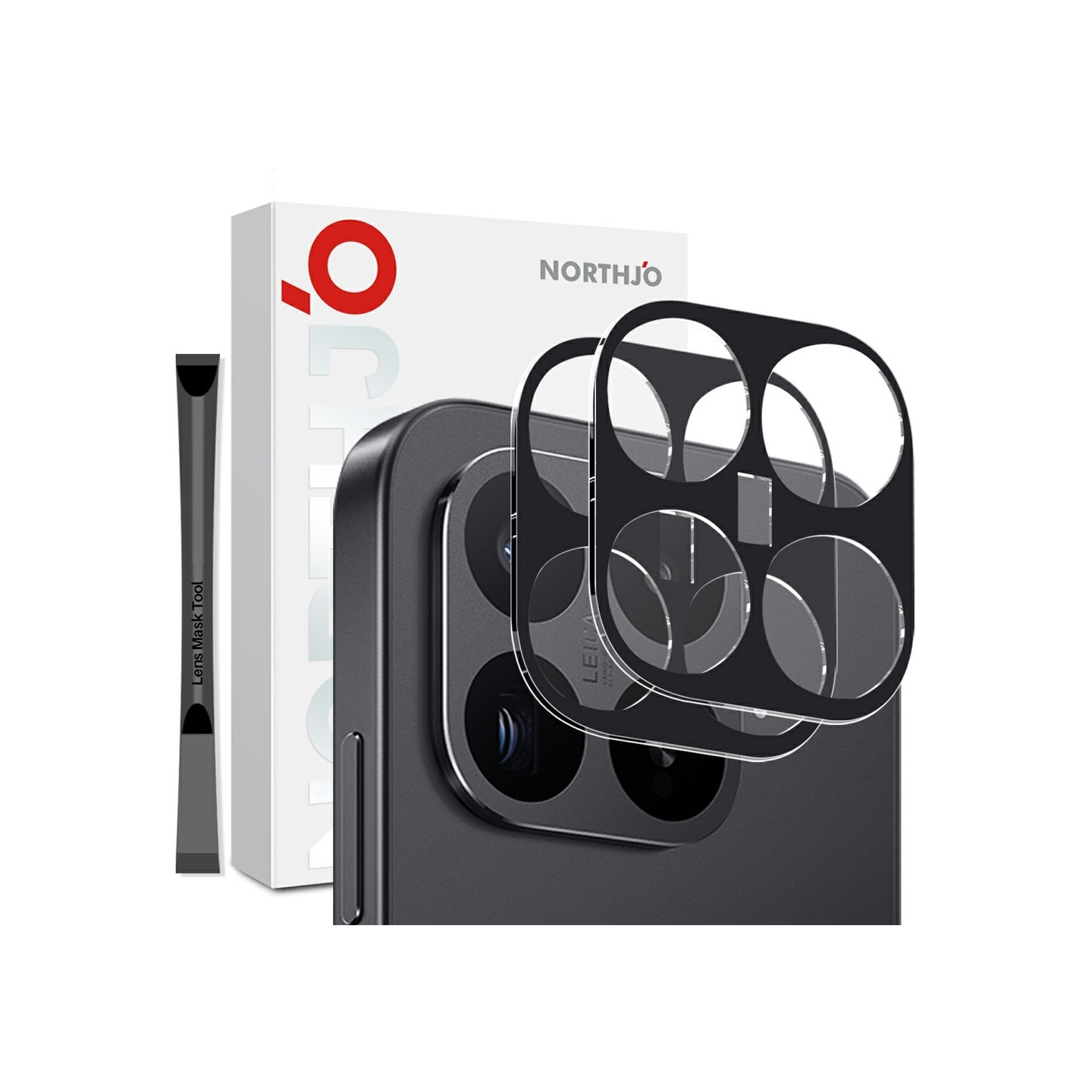 NORTHJO Til Xiaomi 17T Kameralinsebeskytter 2x