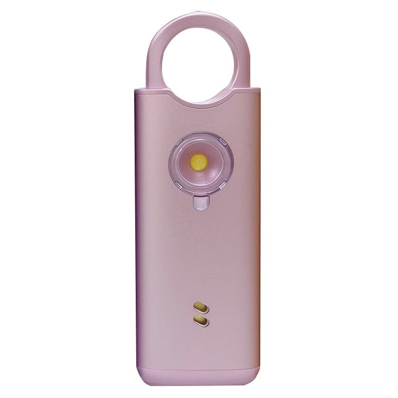 130 dB Emergency Alarm – Assault Protection / Self-Defense – Loud Personal Alarm – Pink