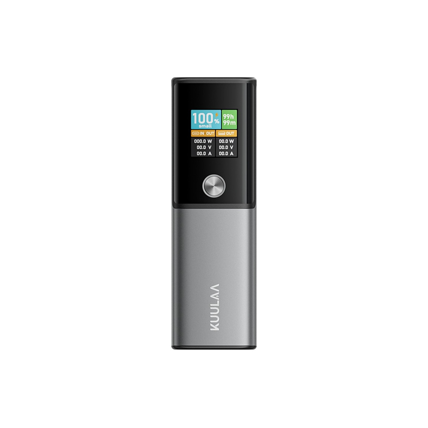 14.000 mAh powerbank / nødoplader – 100 W PD-hurtigopladning og smart TFT-display