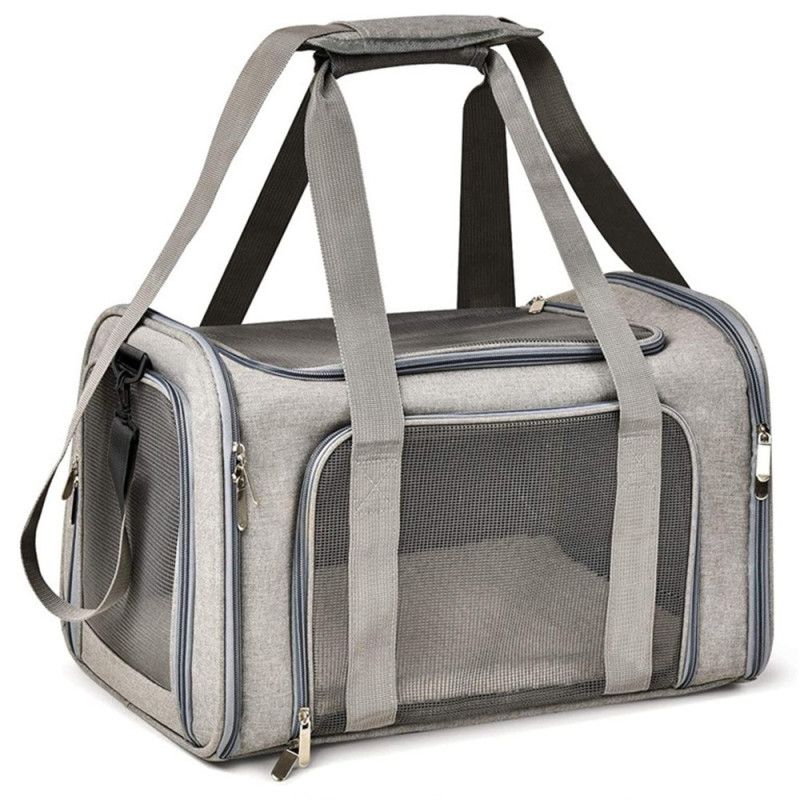 Airline-approved travel carrier for dogs and cats up to 8 kg (XL, 50 x 34 x 34 cm)