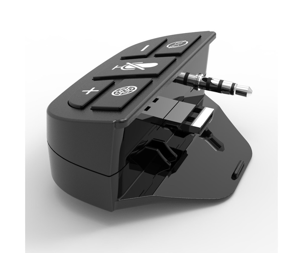 HS-XO221 för Xbox One Controller Audio Enhancer 3,5 mm Stereo Headset Adapter