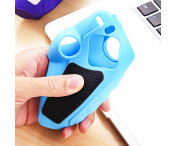 Playstation 5 / PS5 Silikon Skin Skal Fodral Anti-Slip Skydd + Joystick Caps - Vit