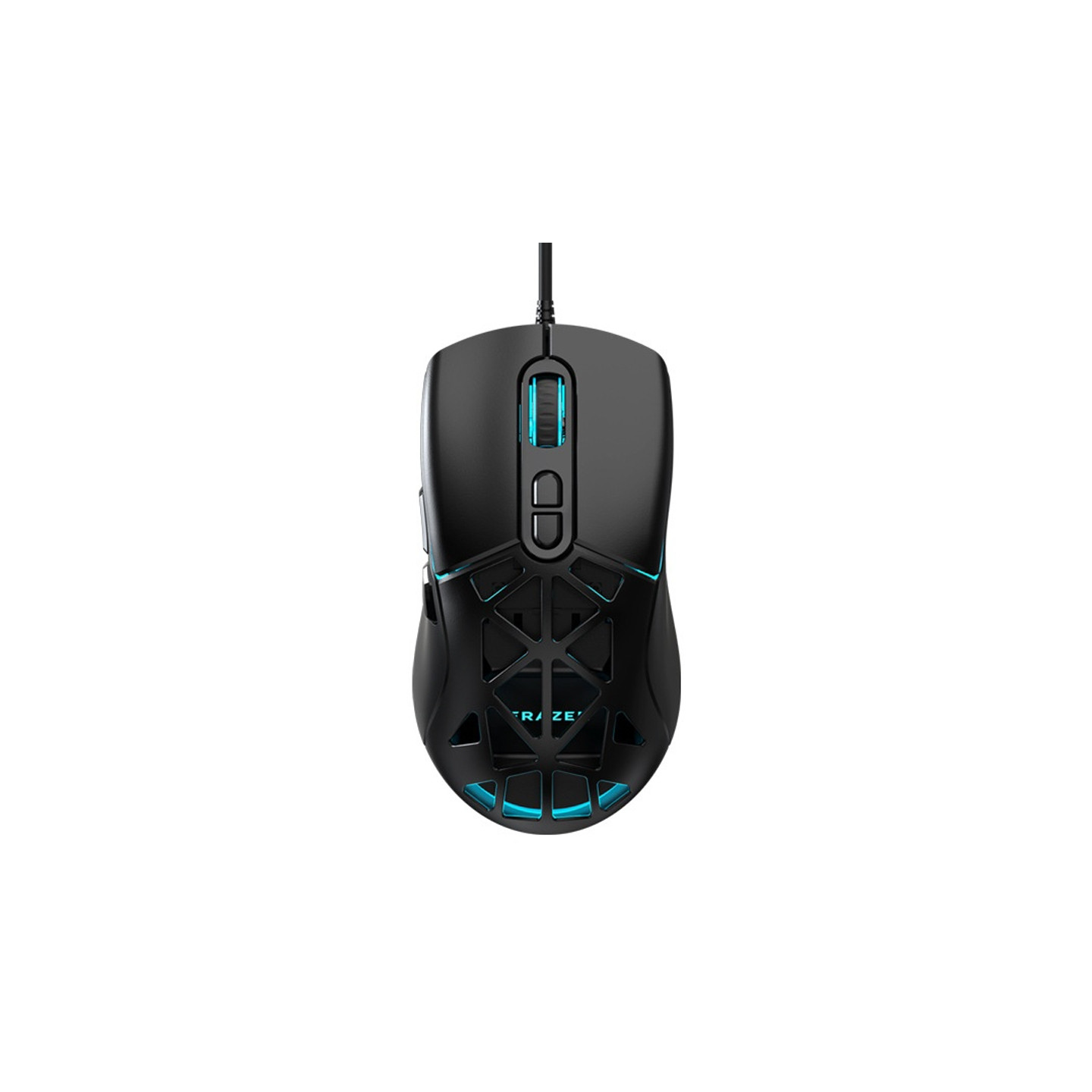 ERAZER Lightweight RGB Gaming Mouse – Wired, 7 Buttons, 12,800 DPI