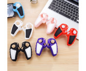 Playstation 5 / PS5 Silikon Skin Skal Fodral Anti-Slip Skydd + Joystick Caps - Svart