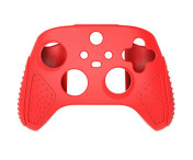 För Xbox Series S/X Game Controller Dammtätt silikonskydd Anti-halk Fodral - Röd