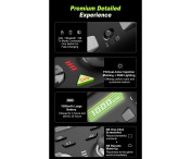 Bluetooth trådlös spelkontroll med mottagare Kompatibel med Steam PC Android iOS Nintendo Switch - Svart