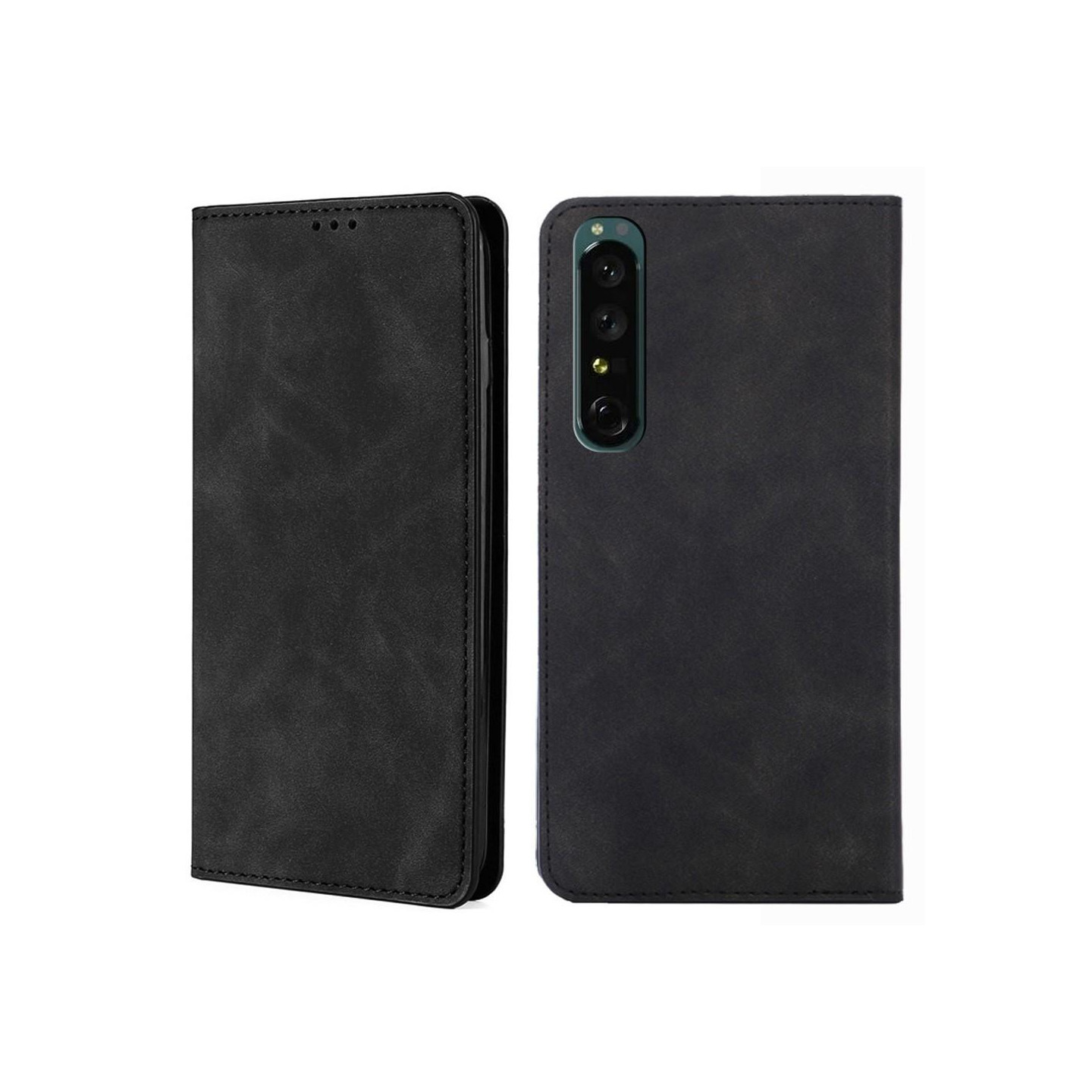 Sony Xperia 1 IV Lommebok - deksel - Svart