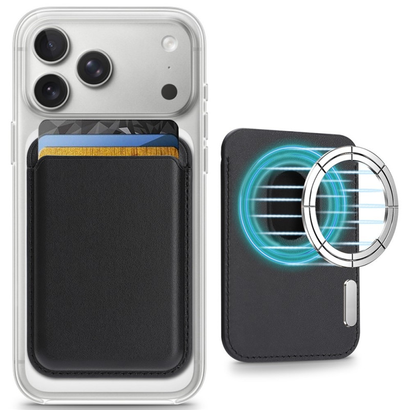 Slank magnetisk kortholder for iPhone 17, 16, 15, 14, 13 og 12