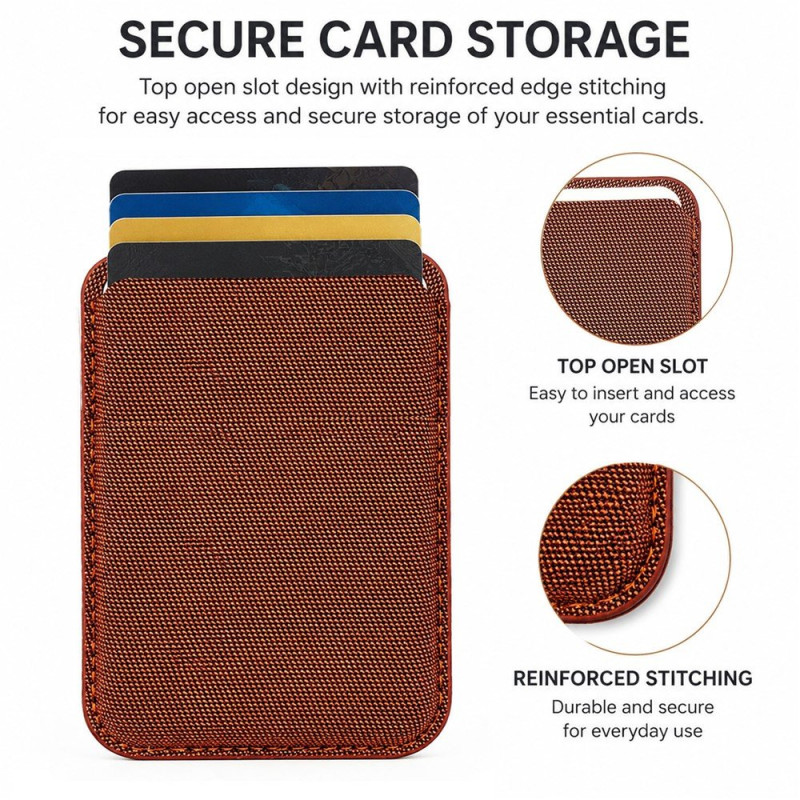 Ultra-thin Magnetic Card Holder for iPhone 17 and Later