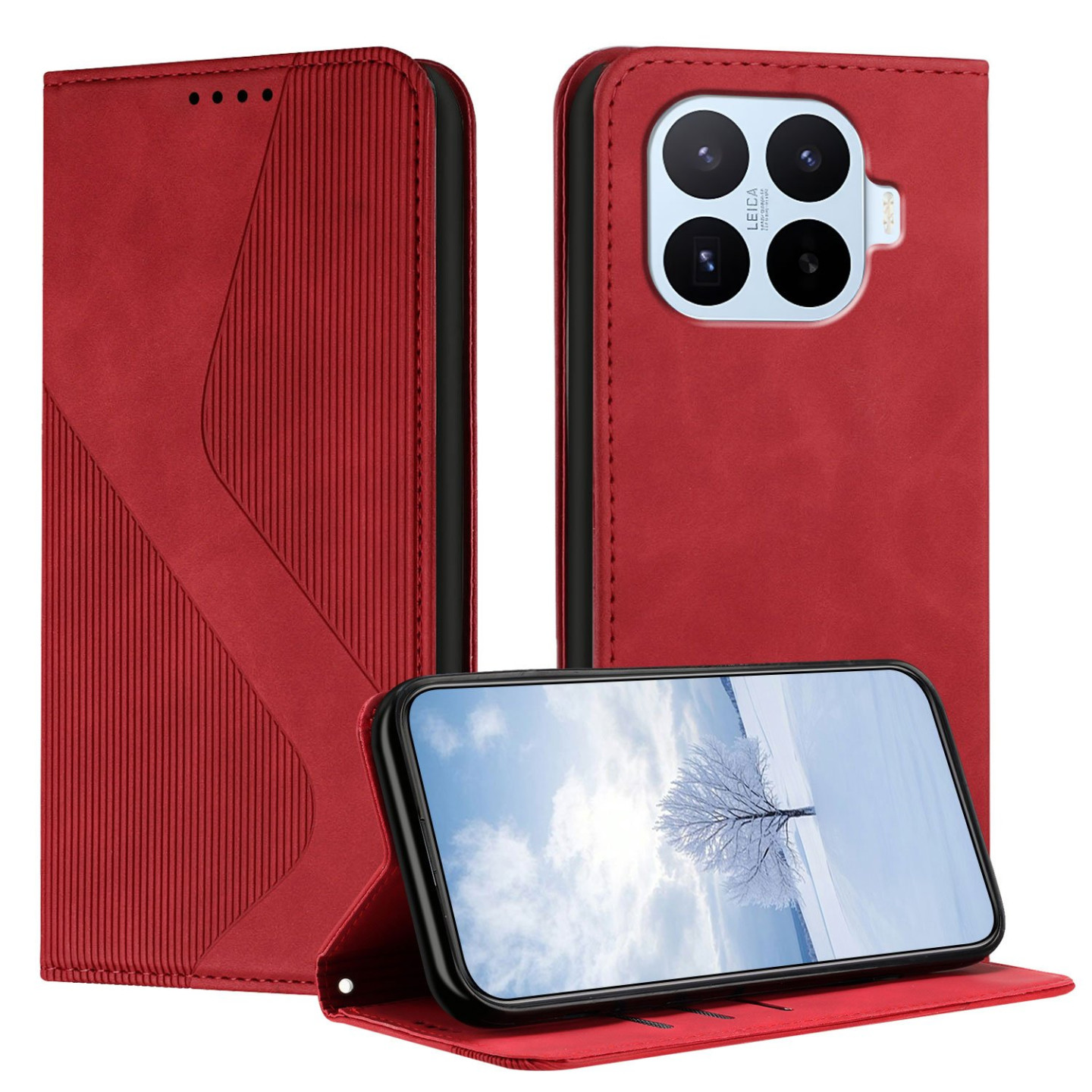 Til Xiaomi 17T Pro Mobil Wallet Cover med Stander