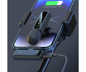 Trådlös Lavalier-mikrofon Brusreducerande 1 sändare + 1 mottagare - USB-C-kontakt