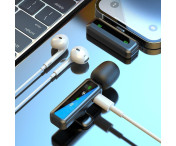 Trådlös Lavalier-mikrofon Brusreducerande 1 sändare + 1 mottagare - iP-kontakt