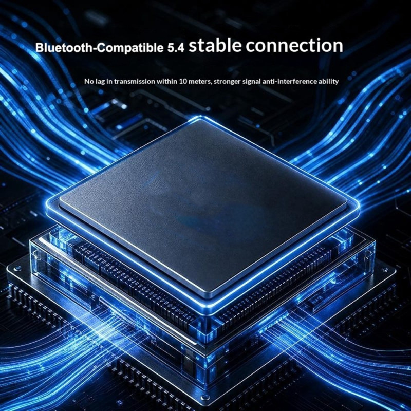 YESIDO-oversættelsesheadset – Bluetooth AI-oversættelse, Open-Ear – Sort