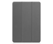 För Lenovo Idea Tab Pro Fodral Tri-Fold Stativ Skal med pennhållare - Grå