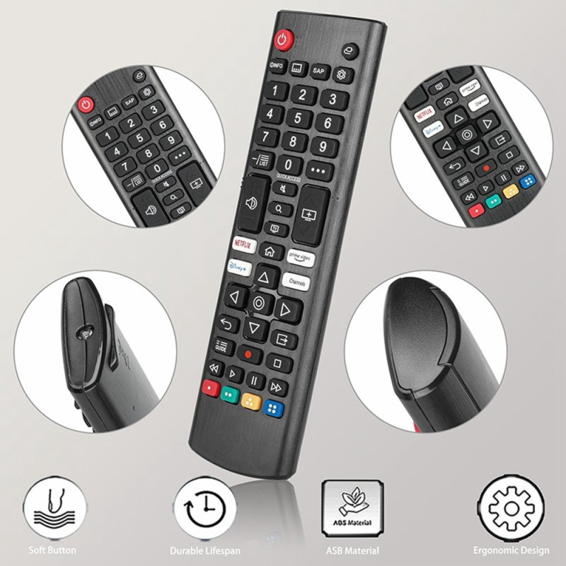 TV remote control Replacement for AKB76040302 For LG TV