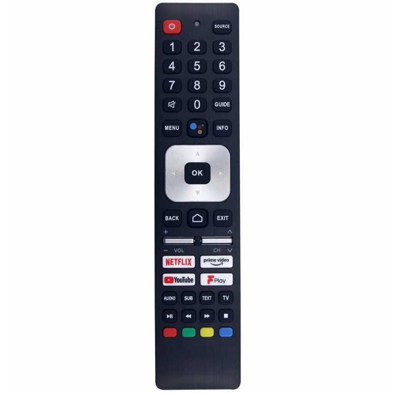TV fjernbetjening Erstatning til erstatning for RMC0139N til Sharp TV-stemmefunktion