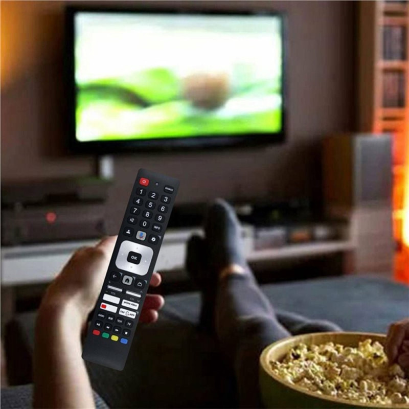 TV fjernbetjening Erstatning til erstatning for RMC0147N til Sharp TV-stemmefunktion