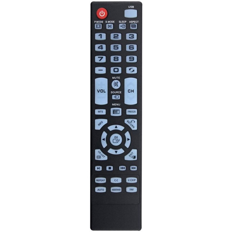 Remote Control Replacement for ELEFW248 For Element TV