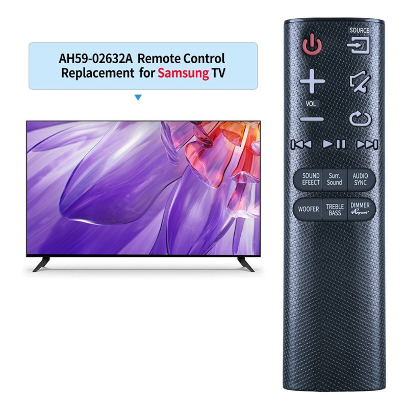 Udskiftning fjernbetjening til AH59-02632A til Samsung Soundbar
