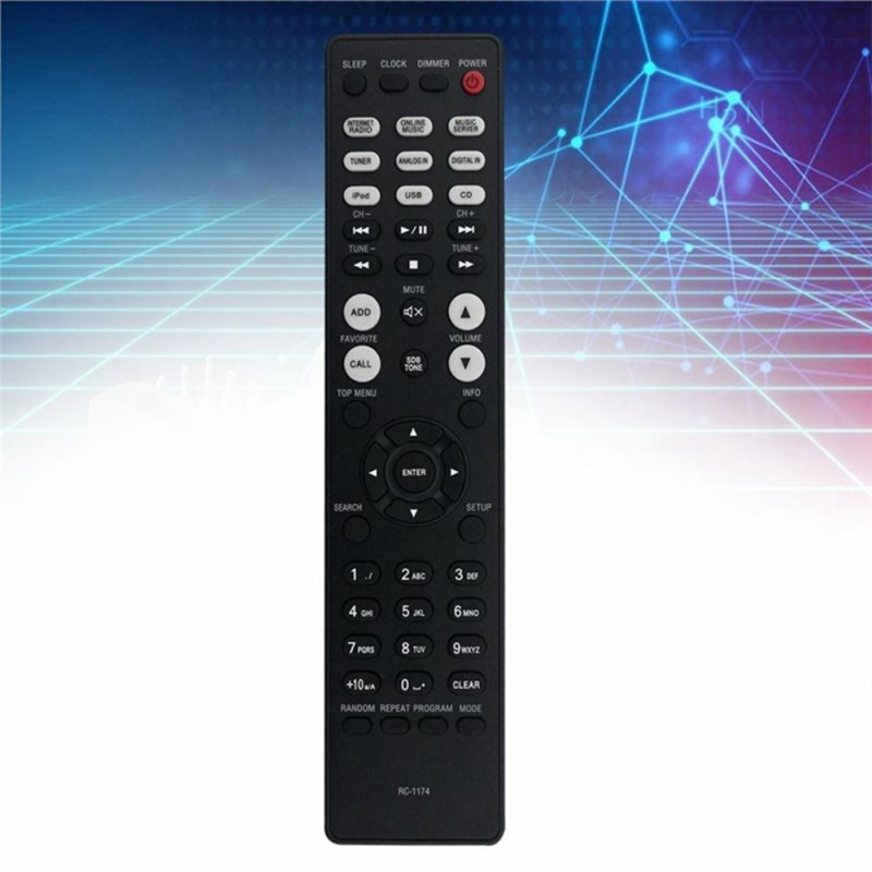 Kaukosäätimen vaihto RC-1174 DENON-vahvistimelle