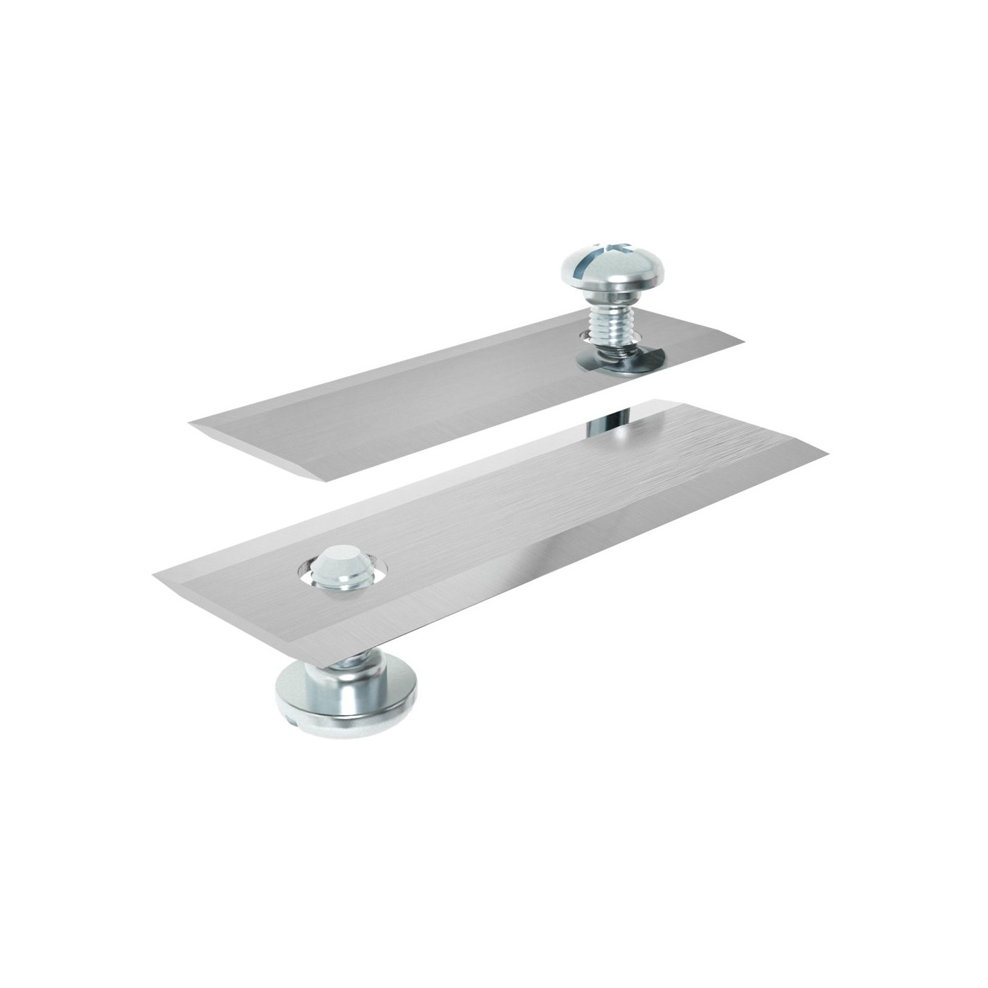 30 terää Stiga-robottiruohonleikkureihin (yksireikäiset varaosat), 44,5 x 16 mm