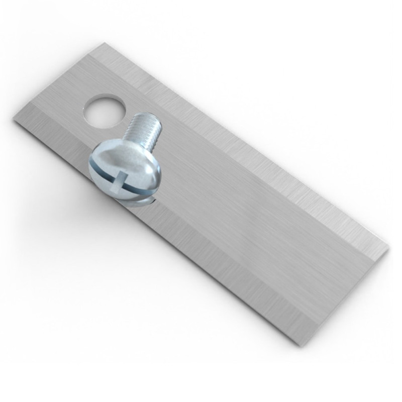 30 knive til Stiga-robotplæneklippere (reservedele med ét hul), 44,5 x 16 mm
