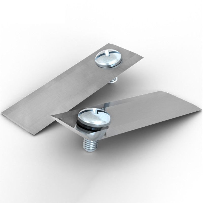 30 kniver til Stiga-robotgressklippere (reservedeler med ett hull), 44,5 x 16 mm