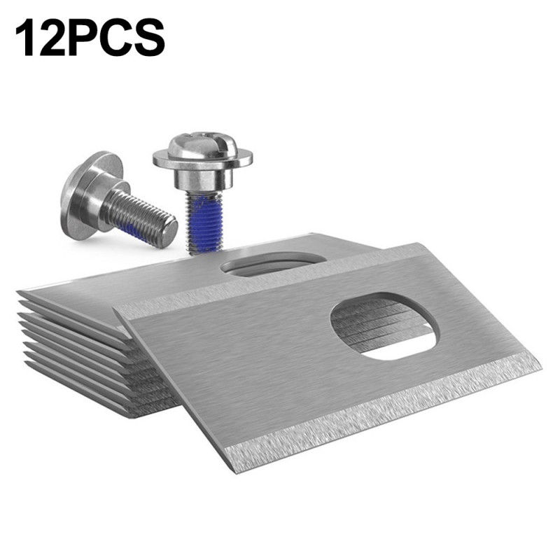 12 vaihtoterää Dreame A1-, A2- ja Mova 600- sekä 1000-robottiruohonleikkureihin (36 x 18 x 0,9 mm)